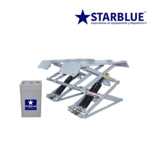 StarBlue: Elevador LST-JS300A tipo tijera mecánico con levante de 1.850 mm de sobre piso