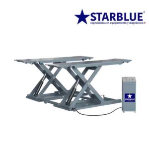 Elevador StarBlue ST100 tipo tijera para Servicio de Frenos